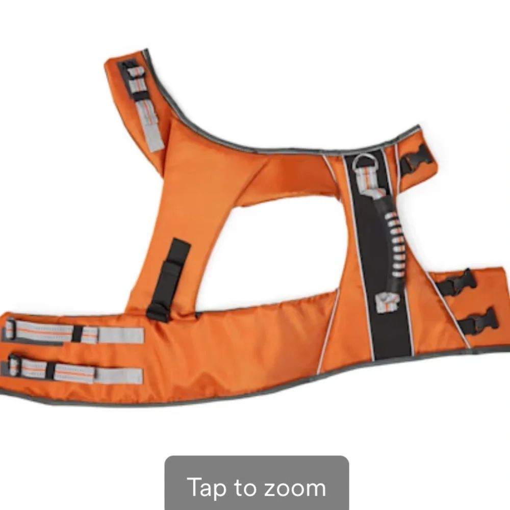 NWT dog life jacket floatation vest S